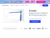 Desktop screenshot for powtoon.com