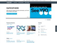 Desktop screenshot for varian.com