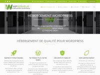 Desktop screenshot for wpserveur.net
