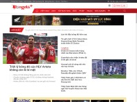 Desktop screenshot for bongdaplus.vn