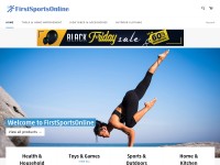 Desktop screenshot for firstsportsonline.com