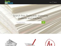 Desktop screenshot for studystack.com