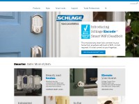 Desktop screenshot for schlage.com