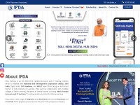 Desktop screenshot for ifda.in