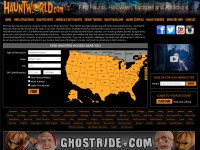 Desktop screenshot for hauntworld.com