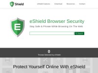 Desktop screenshot for eshield.com