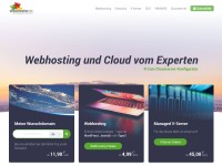 Desktop screenshot for webhoster.ag