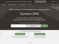 Desktop screenshot for dyndns.org