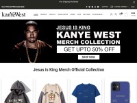 Desktop screenshot for jesusiskingmerchshop.com