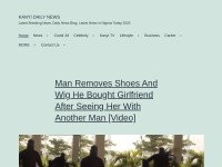 Desktop screenshot for kanyidaily.com