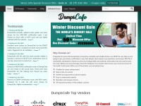 Desktop screenshot for dumpscafe.com