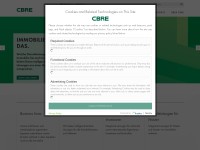 Desktop screenshot for cbre.de