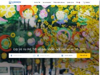 Desktop screenshot for vexere.com