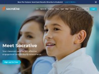Desktop screenshot for socrative.com