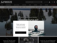 Desktop screenshot for freezeproshop.com