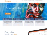 Desktop screenshot for zemanta.com