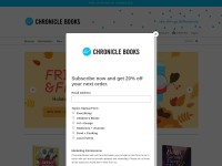 Desktop screenshot for chroniclebooks.com
