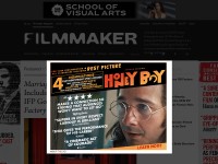 Desktop screenshot for filmmakermagazine.com
