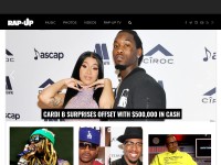 Desktop screenshot for rap-up.com