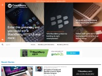 Desktop screenshot for crackberry.com