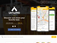Desktop screenshot for untappd.com