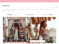 Desktop screenshot for minkpinkworld.com
