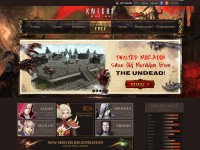 Desktop screenshot for knightonlineworld.com