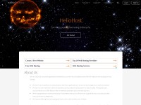 Desktop screenshot for heliohost.org