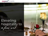 Desktop screenshot for aspecthospitality.in
