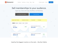 Desktop screenshot for memberful.com