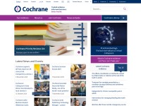 Desktop screenshot for cochrane.org