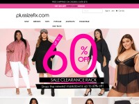 Desktop screenshot for plussizefix.com