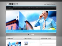 Screenshot of gencinsaatltd.com.tr