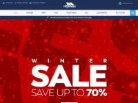 Desktop screenshot for trespass.com