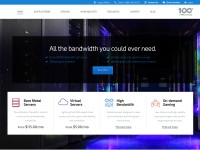 Desktop screenshot for 100tb.com