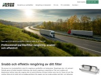 Screenshot of partikelfilterrengoring.nu