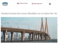 Desktop screenshot for mumbaidarshanbus.com