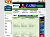 Desktop screenshot for futbol24.com