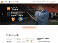 Desktop screenshot for libertex.com