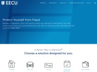 Desktop screenshot for eecuonlinebanking.org