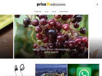 Desktop screenshot for prisaediciones.com