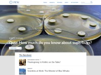 Desktop screenshot for pewtrusts.org