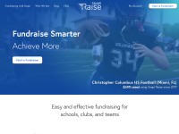 Desktop screenshot for snap-raise.com