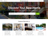 Desktop screenshot for apartments.com