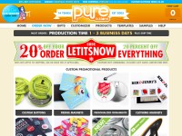 Desktop screenshot for purebuttons.com