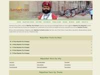 Desktop screenshot for aamantrantours.com