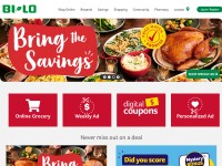 Desktop screenshot for bi-lo.com