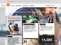Desktop screenshot for orange.com