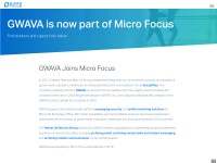 Desktop screenshot for gwava.com