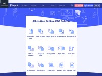 Desktop screenshot for hipdf.com